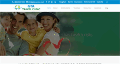 Desktop Screenshot of gtavaccine.com
