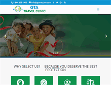 Tablet Screenshot of gtavaccine.com